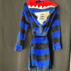 Boys size small plush Monster Bath robe